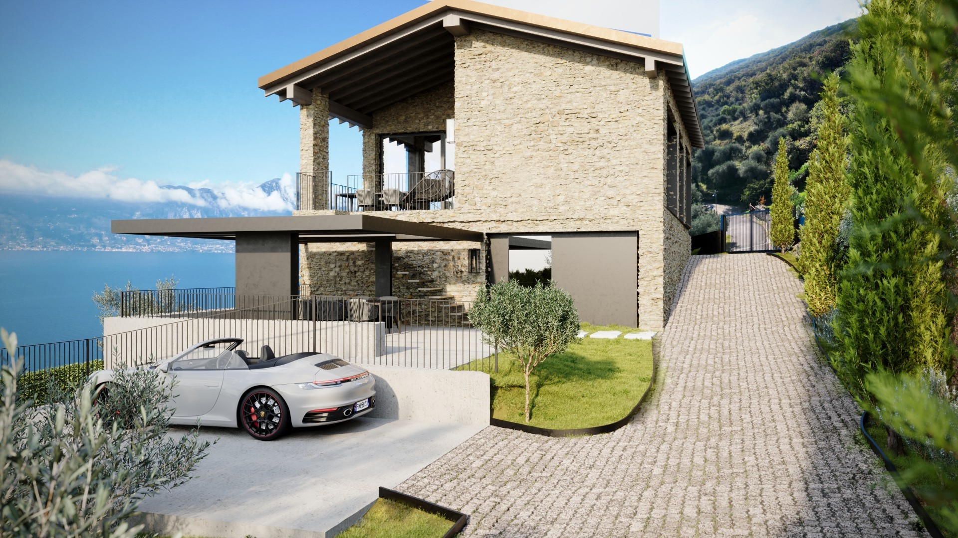 Garda Immo - Villa Rossone - Torri del Benaco