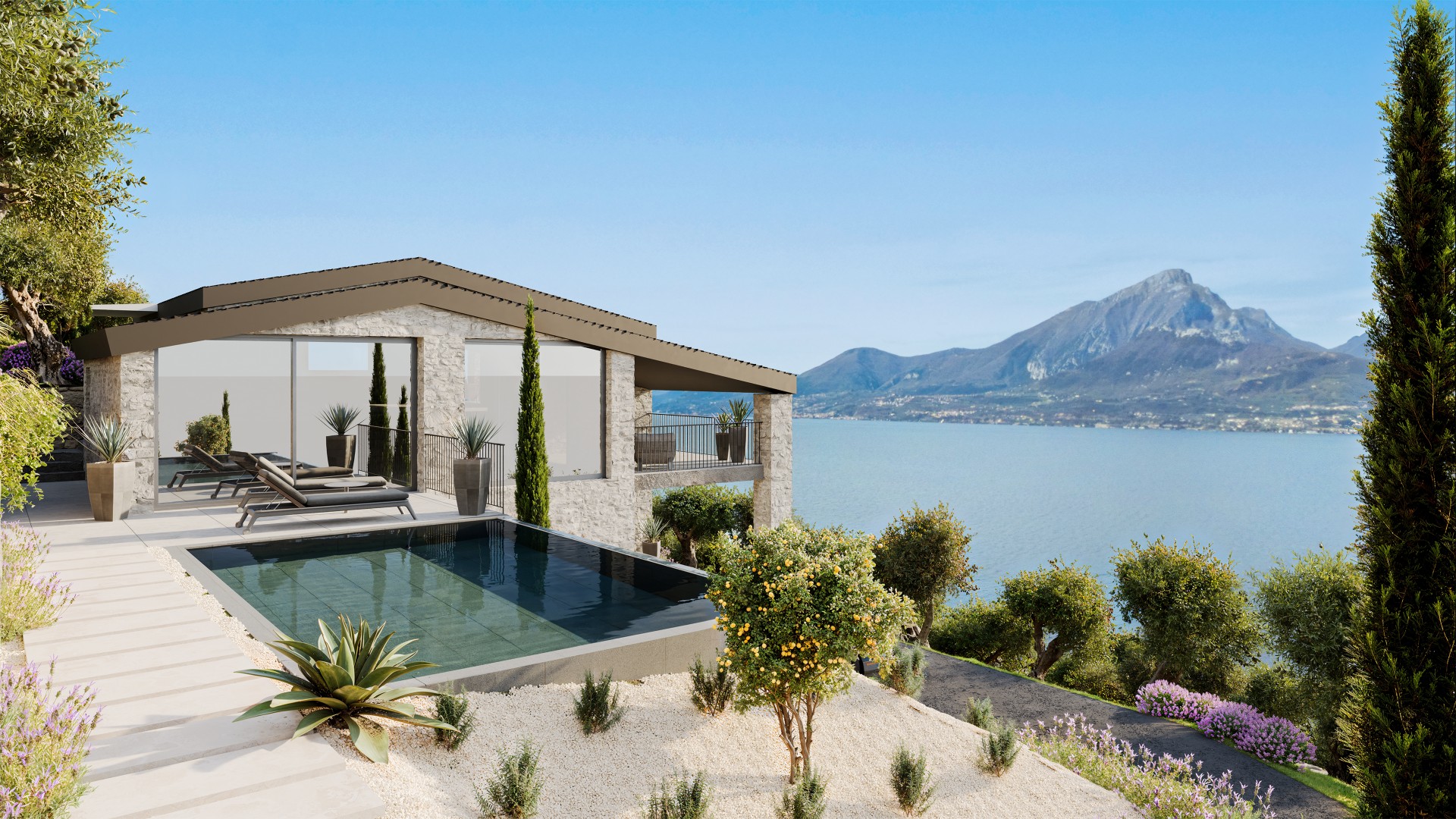 Garda Immo - ville Cà Tronconi - Torri del Benaco