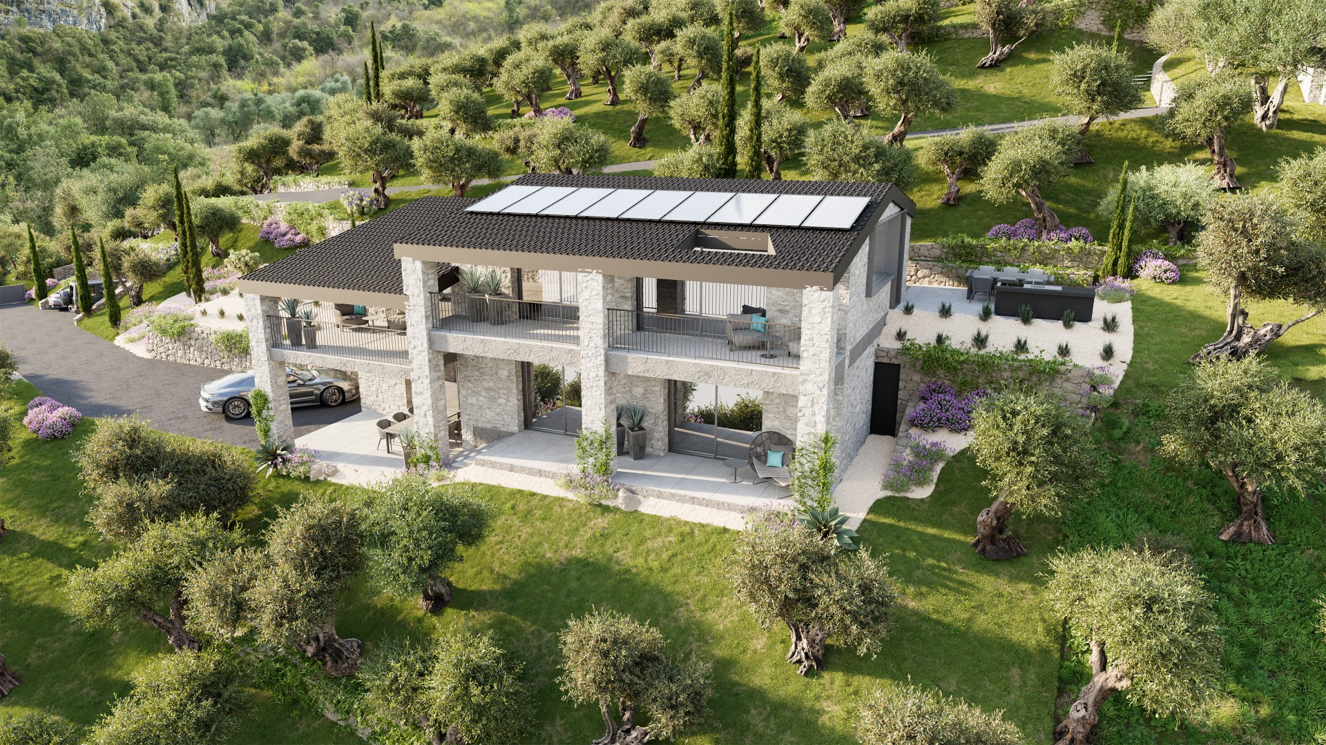 Garda Immo - ville Cà Tronconi - Torri del Benaco